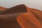 Dunes in the Wahiba Sands at sunset Wahiba Sands-Arabian Peninsula-Oman Art Print